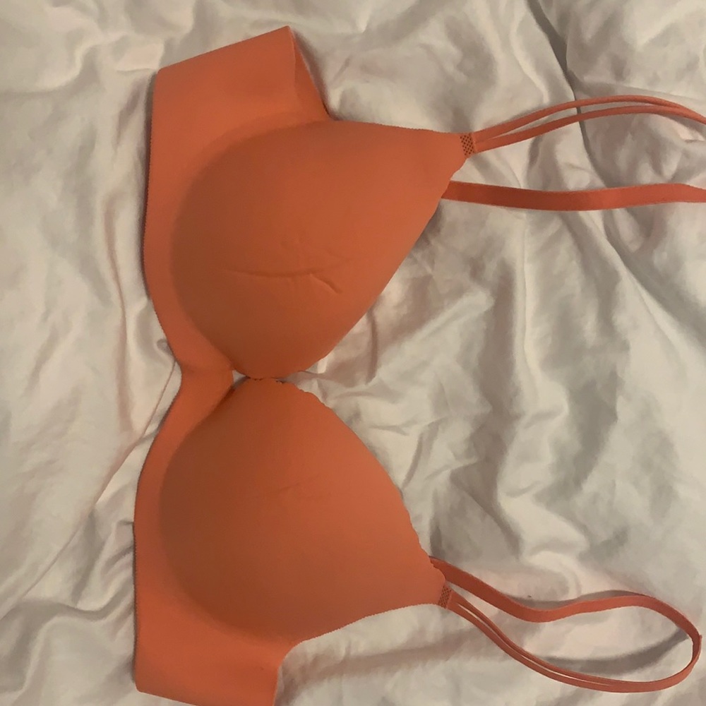 Victoria's Secret Orange T-Shirt Bra